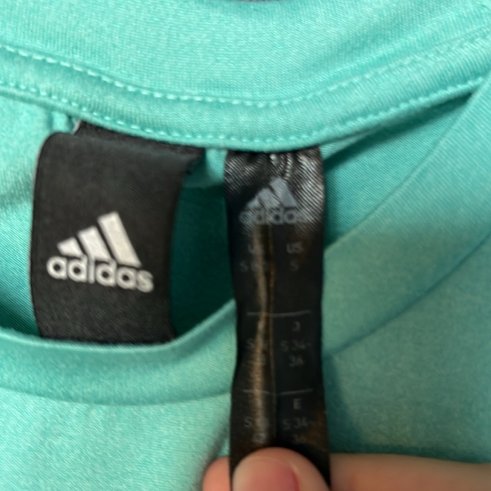 Adidas girls tank top size Small athletic 1171 - Picture 2 of 3